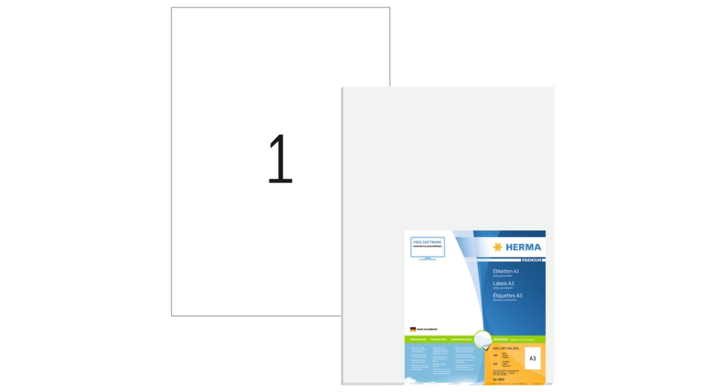 Etiket herma 8692 420x297mm 100st(8692)