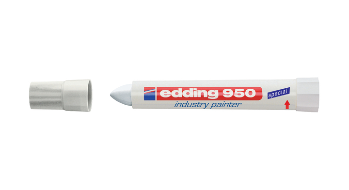Viltstift edding 950 pasta rond 10mm wit(6049)