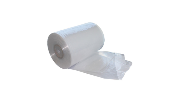 Halfbuisfolie, LDPE, 50cm, 30my, half stroef