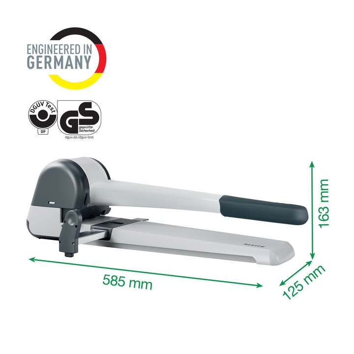 Perforator leitz 5182 inleg 25mm zwart - 1