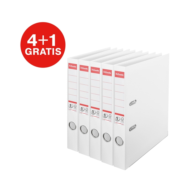 Ordner esselte no 1 power pp 50mm wit 5st(162600) - 1