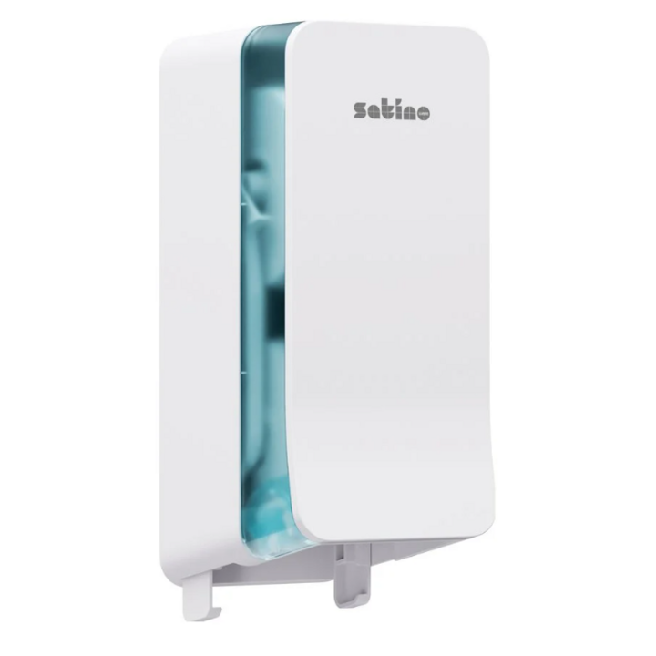 Satino Hyginity | Systeemrol Toiletpapier Dispenser | JT3/ST10 | Wit | 333422 - 0