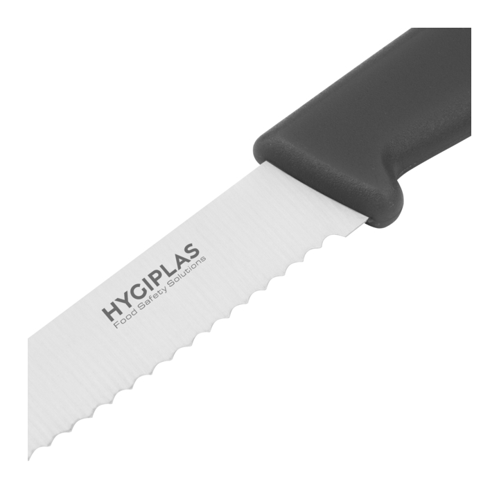 Tomatenmes hygiplas gekarteld 10cm zwart(cf897) - 1