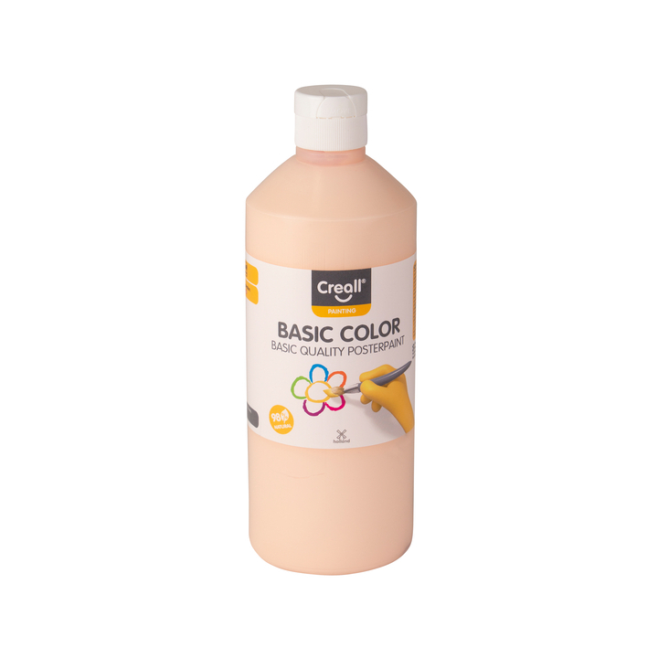 Plakkaatverf creall basic pastel oranje 500ml(30093) - 0