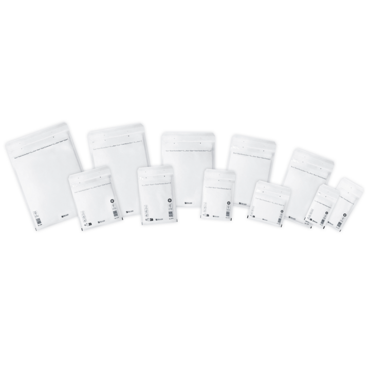 Luchtkussenenvelop H/18, 295x370+50mm, wit (100 stuks) - 1