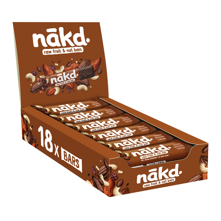 Fruit notenreep nakd cocoa delight 18x35 gram(85505) - 0