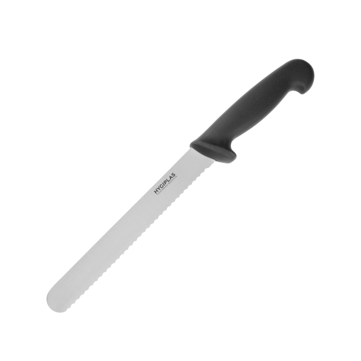 Broodmes hygiplas 205 mm zwart(d734) - 0