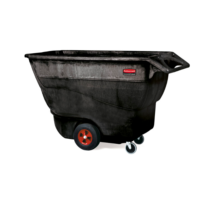 Rubbermaid, Tilt Truck, 800 liter, zwart, VB 000915 - 0