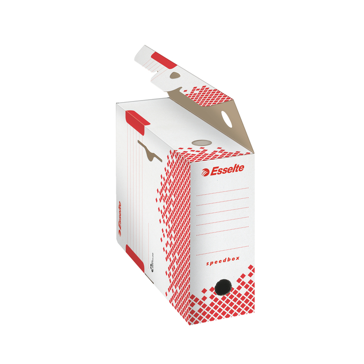 Archiefdoos esselte speedbox 100x250x350mm wt(623908) - 3
