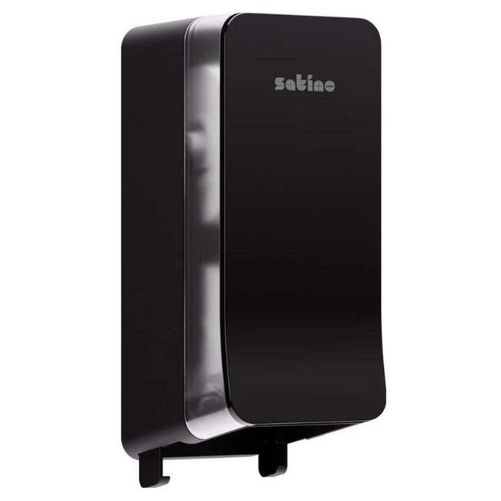 Satino Hyginity | Systeemrol Toiletpapier Dispenser | JT3/ST10 | Zwart | 333423 - 0