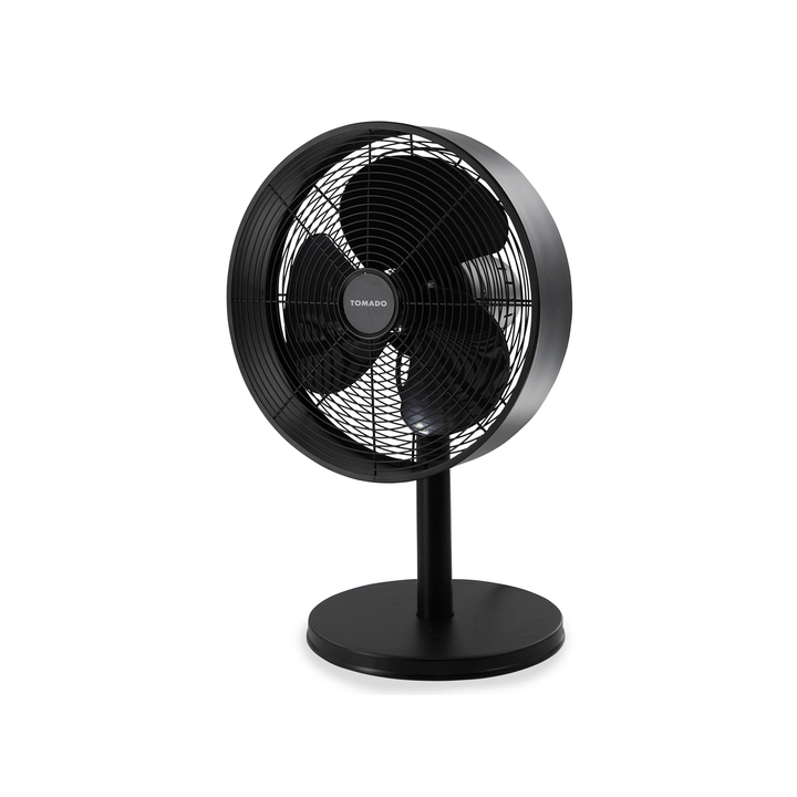 Tafelventilator tomado diameter 35 cm retro zwart(tft3006b) - 0