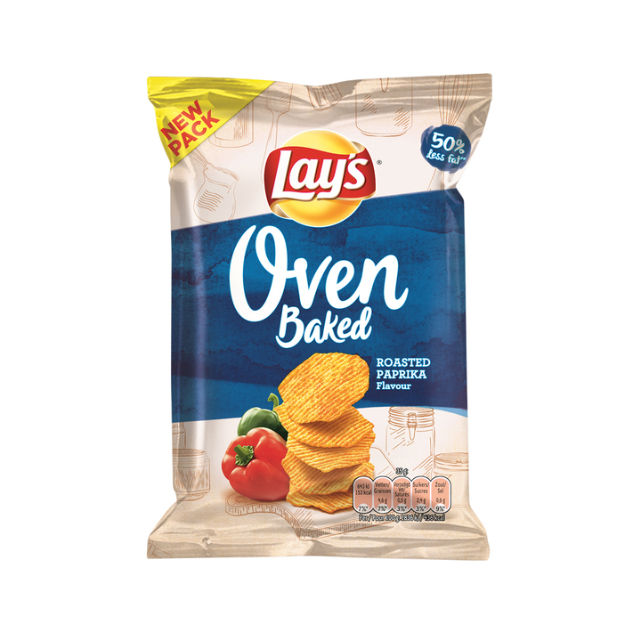 Chips lay's oven roasted paprika zakje 35gr(37153) - 1