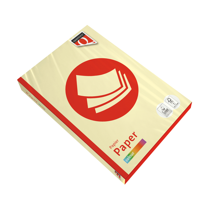 Kopieerpapier quantore colour a3 80gr kanariegeel(129465) - 0