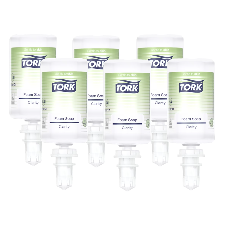 Tork Premium | Schuimzeep | 1000ml | Zuiver | S4 | 520201 (6 stuks) - 0