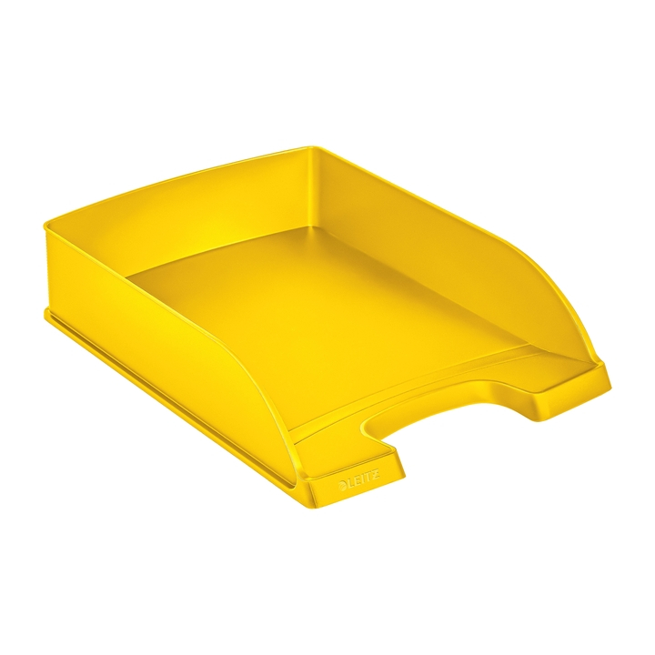 Brievenbak leitz 5227 a4 plastic geel - 1