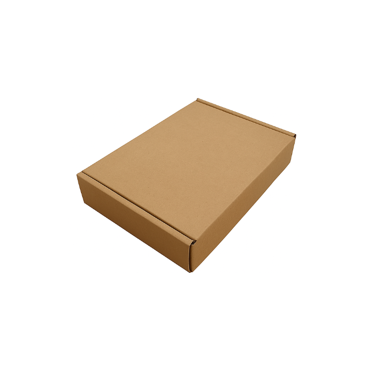 Brievenbusdoos, 220x155x28mm, A5, bruin (50 stuks) - 0