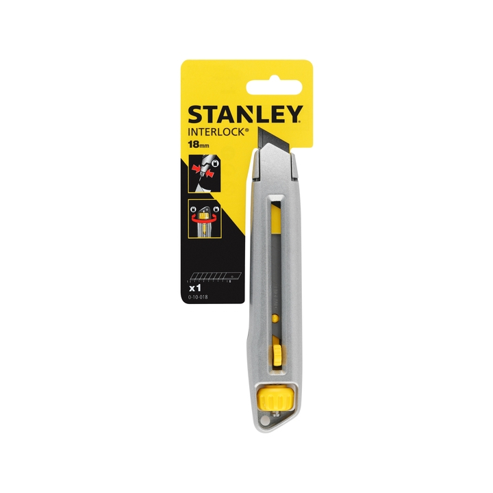 Snijmes stanley interlock  18mm(3253560100186) - 0