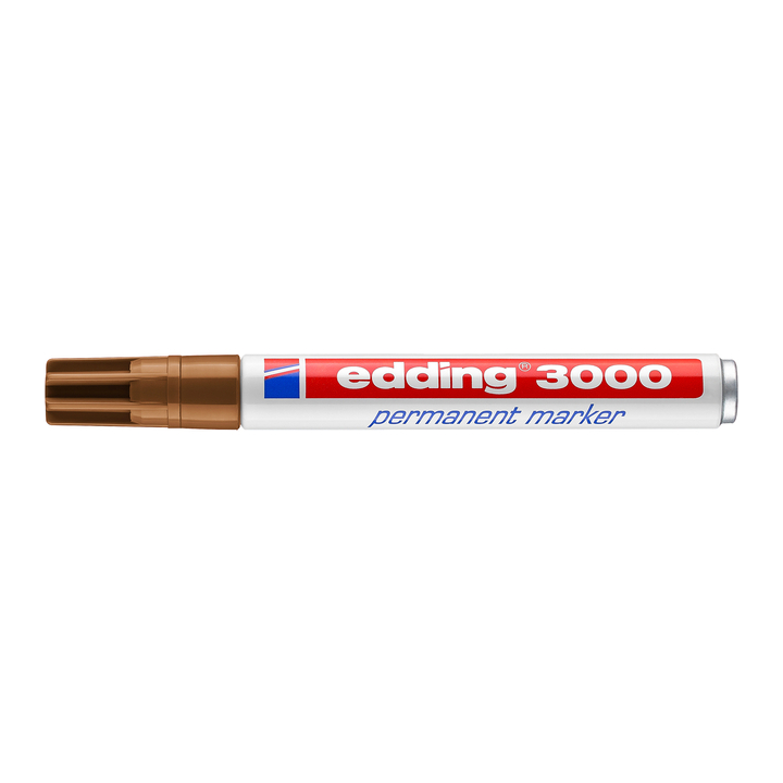 Viltstift edding 3000 rond 1.5-3mm okergeel(4-3000013) - 1