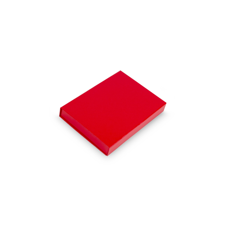 Magneetdoos, 22x16,5x3cm, glans laminaat, rood (25 stuks) - 0