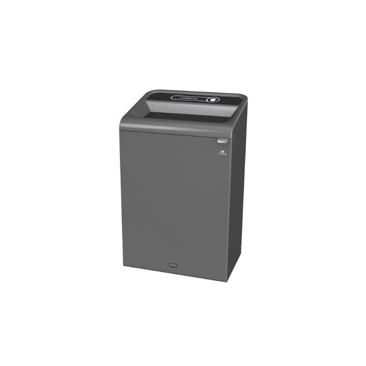 Rubbermaid Configure, modulaire afvalscheidingsbak, 125 liter, VB 500190 | landfill Engels - 0