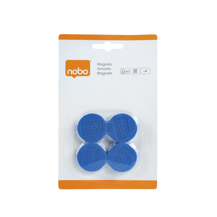 Magneet nobo 30mm blauw(1901450) - 0