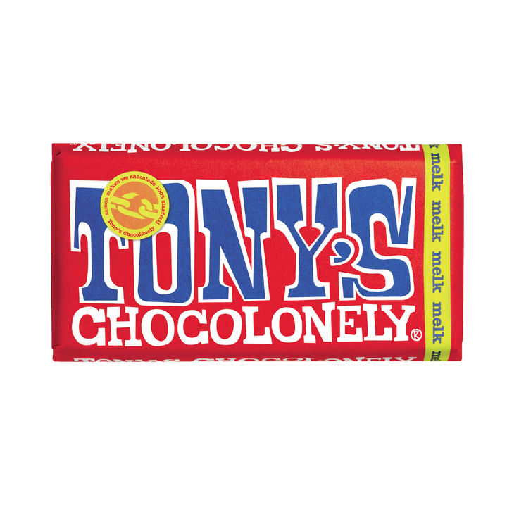 Chocolade tony chocolonely melk reep 180gr(nlrm180) - 0