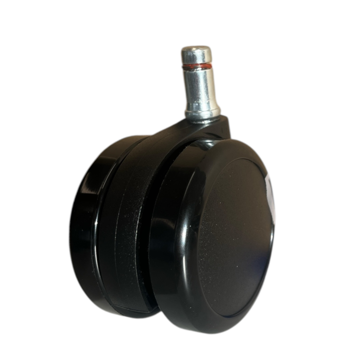 Wiel 65mm hard voor zachte vloer ongeremd, set/5 - 0