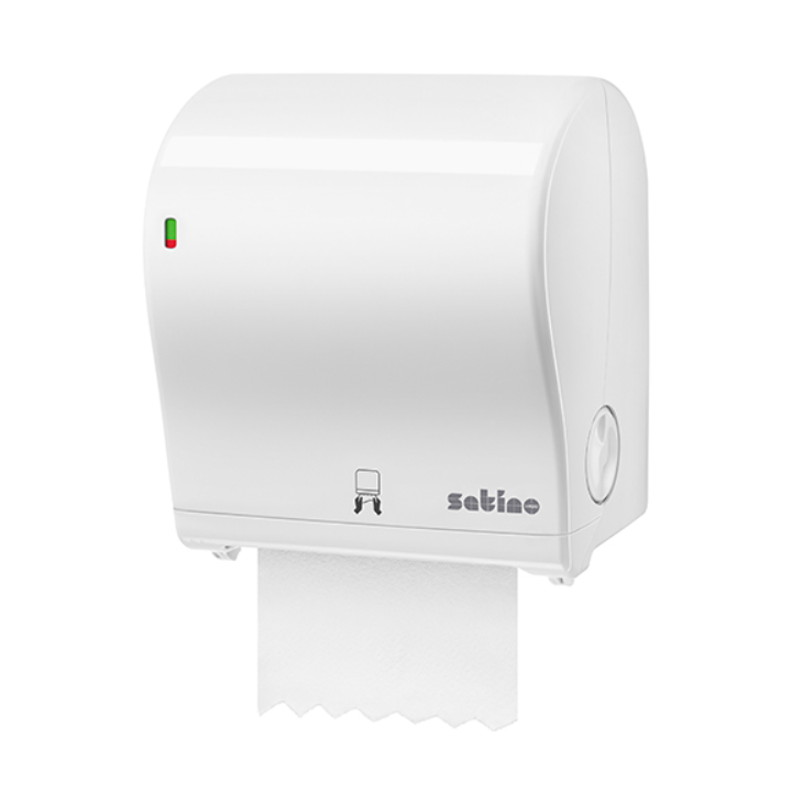 Satino by WEPA | Handdoekrol Dispenser | Midi | PT1 | Wit | 331520 - 0