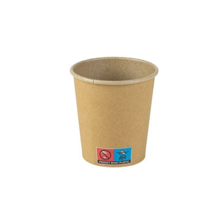 Koffiebeker, 360ml/12oz, 90mm, karton, bruin (1000 stuks) - 0