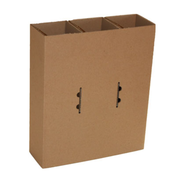 Vakverdeling voor 3 flessen, 1170x360mm, BE-golf - 0