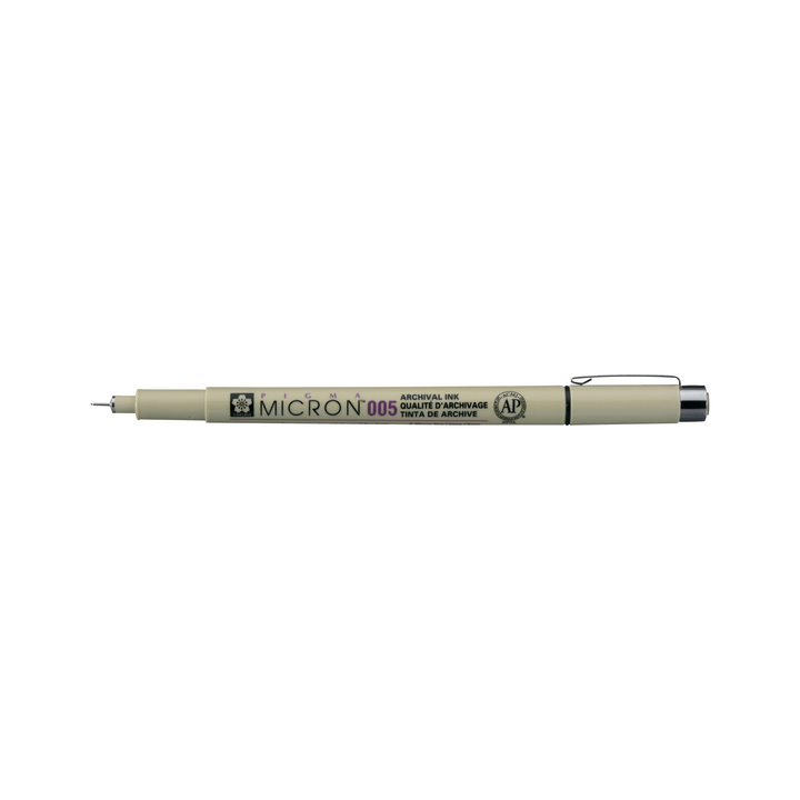 Fineliner bruynzeel pigma micron 0,2mm zwart - 1