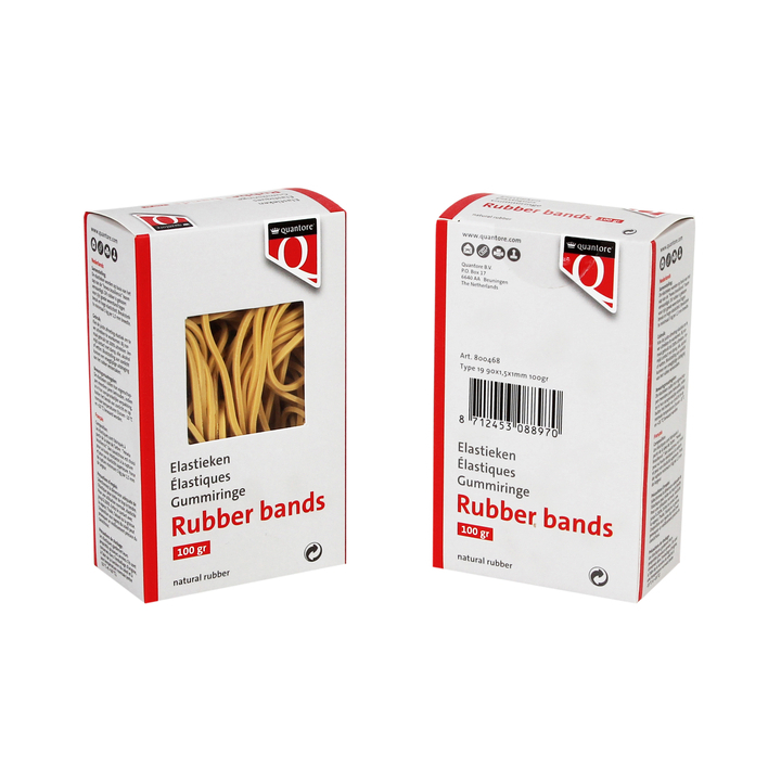 Elastiek quantore 19 90x1,5x1mm 100gr(b340019q) - 1