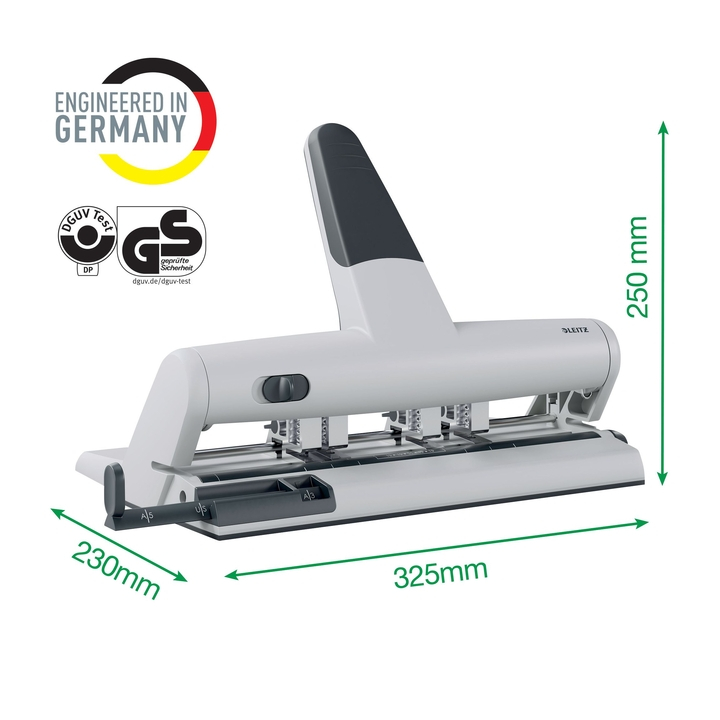 Perforator leitz 5114 4 gaats inleg 3.0mm - 2