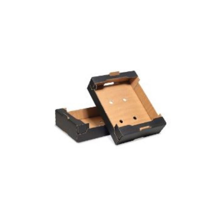 Kartonnen tray, 400x300x145mm, zwart  (128 stuks) - 0