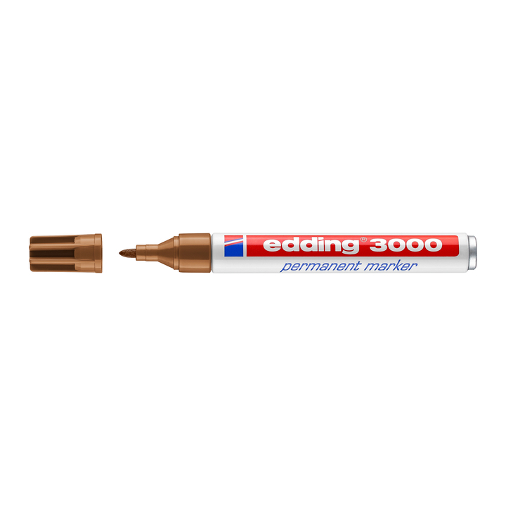 Viltstift edding 3000 rond 1.5-3mm okergeel(4-3000013) - 0