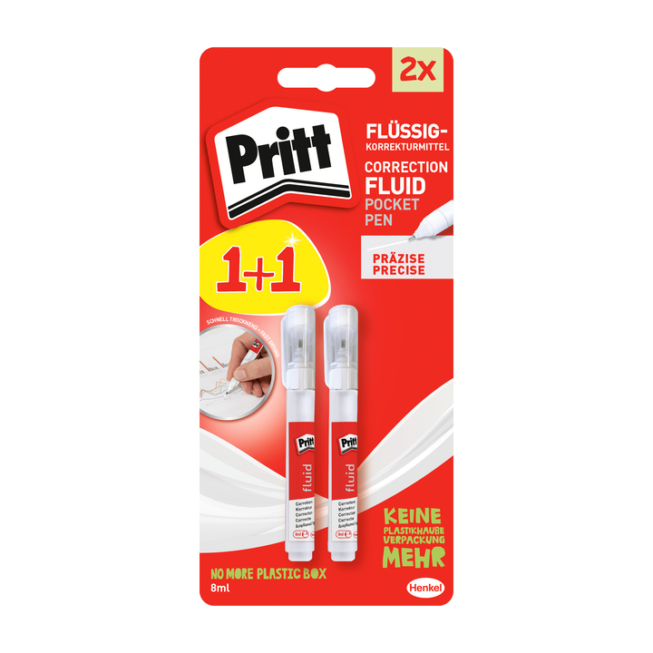 Correctiepen pritt fluid 8ml 1+1(2081356) - 0