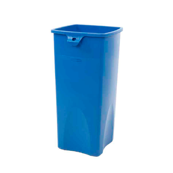 Rubbermaid Untouchable, afvalbak, 87 liter, blauw, VB 003569 - 2