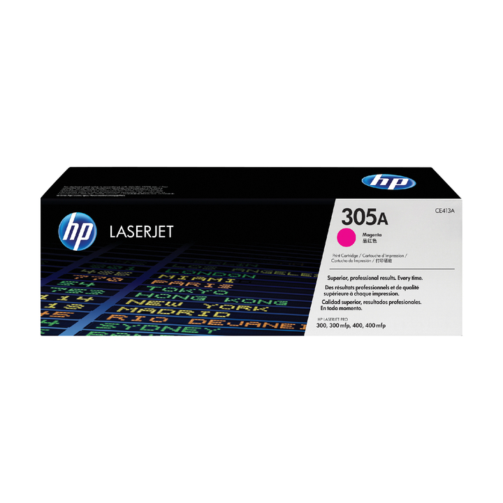 Tonercartridge HP CE413A 305A rood - 0