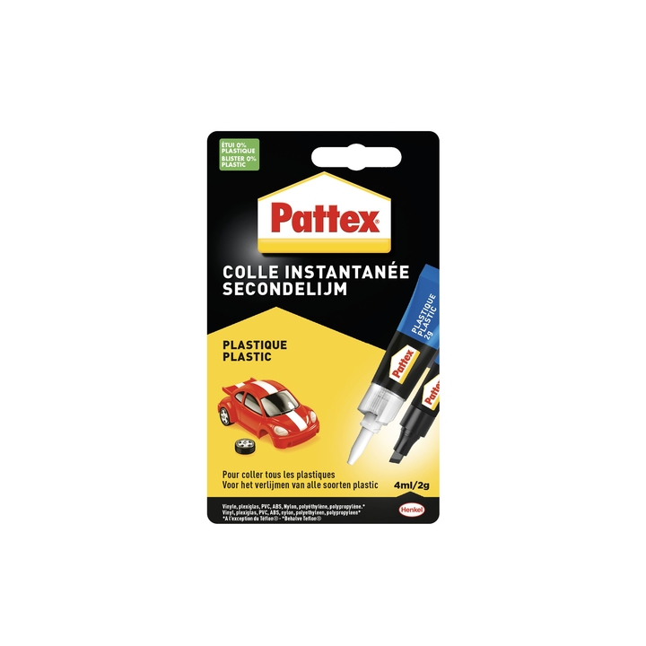 Lijm pattex all plastic - 0