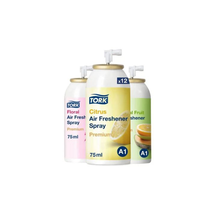 Tork Premium | Luchtverfrisser Spray | 75ml | A1 | Mixpakket | 236056 (12 stuks) - 1