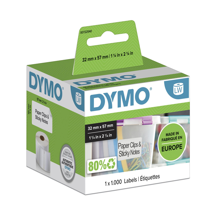 Etiket dymo 11354 labelprint 57mmx32mm - 0