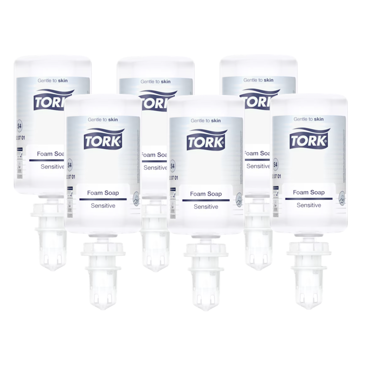 Tork Premium | Schuimzeep | 1000ml | Gevoelige Huid | S4 | 520701 (6 stuks) - 0