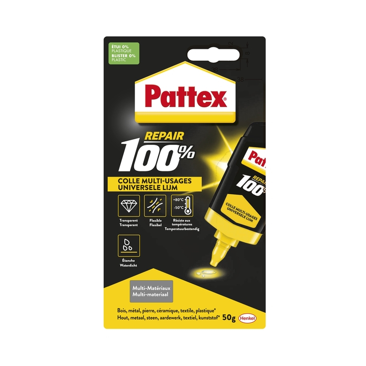 Lijm pattex 100% 50gr(1541332) - 1