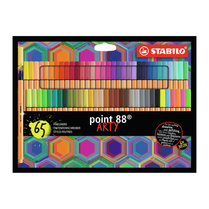 Fineliner stabilo point 88/65 arty f ass 65st(8865-21-20) - 0