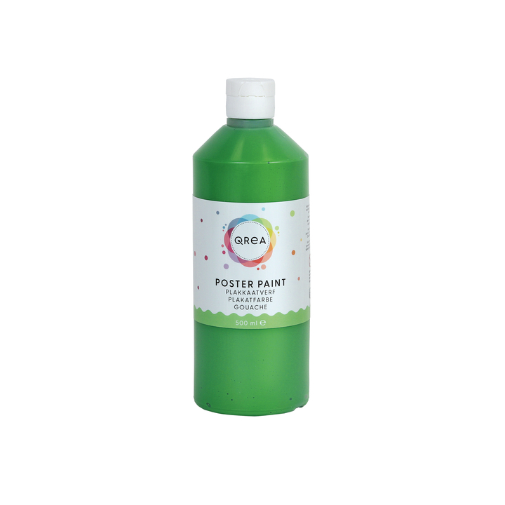 Plakkaatverf qrea middengroen 500ml(47545) - 0