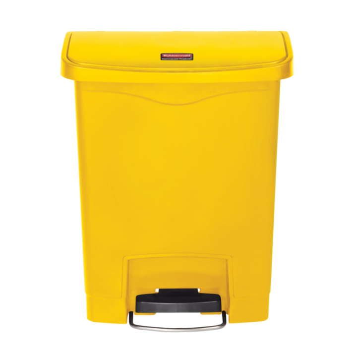 Rubbermaid, Slim Jim container, 30 liter, geel, VB 224177 - 1