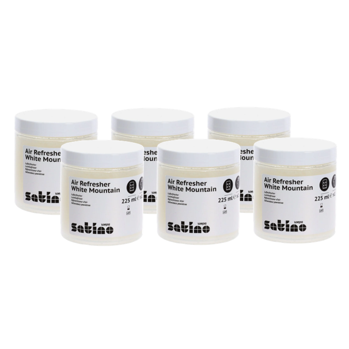 Satino | Luchtverfrisser | 225ml | White Mountain | AR1 | 333366 (6 stuks) - 1