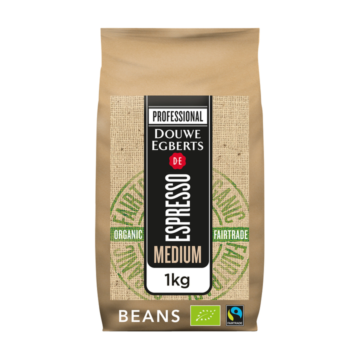 Koffie douwe egberts espresso bonen med org fair(4091500) - 0