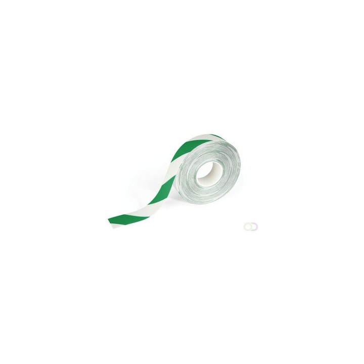 Durable, tweekleurige markeringssticker, groen/wit (1 rol) - 0