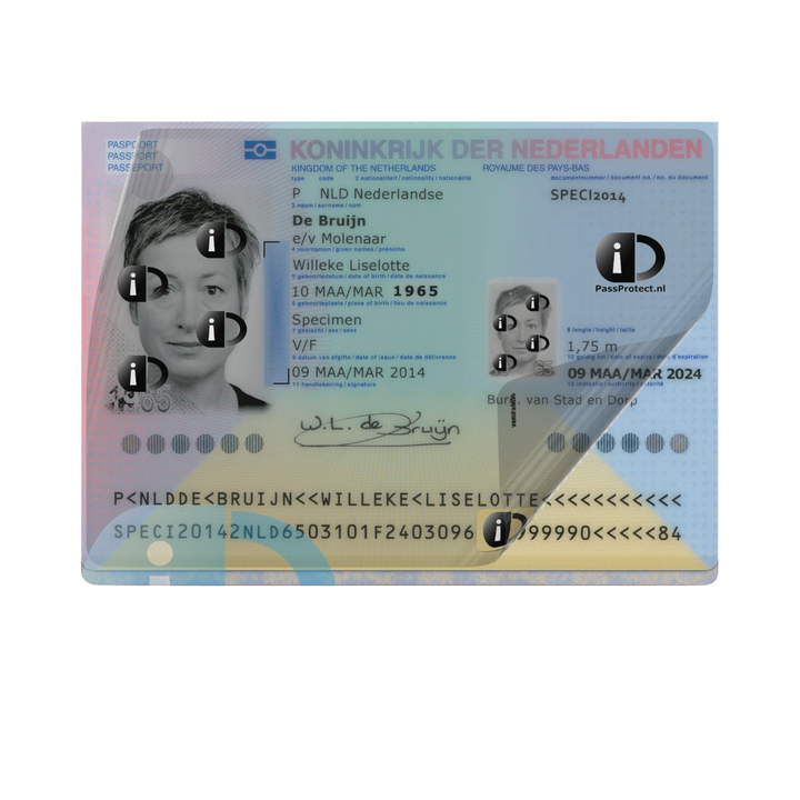 Beschermfolie passprotect voor paspoort(6013836228283) - 0